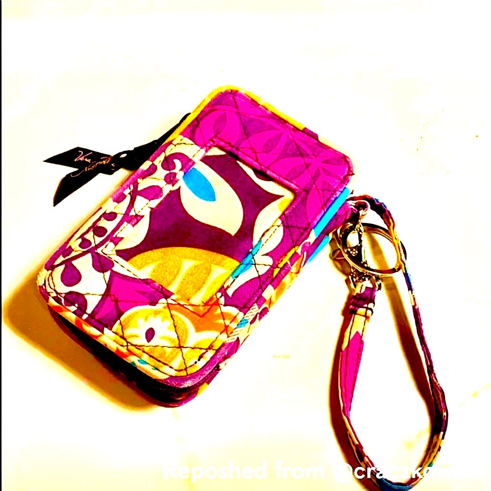 Vera Bradley Easy Campus Carry Wristlet Wallet